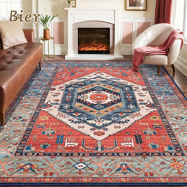 Machine Washable Persian Rug